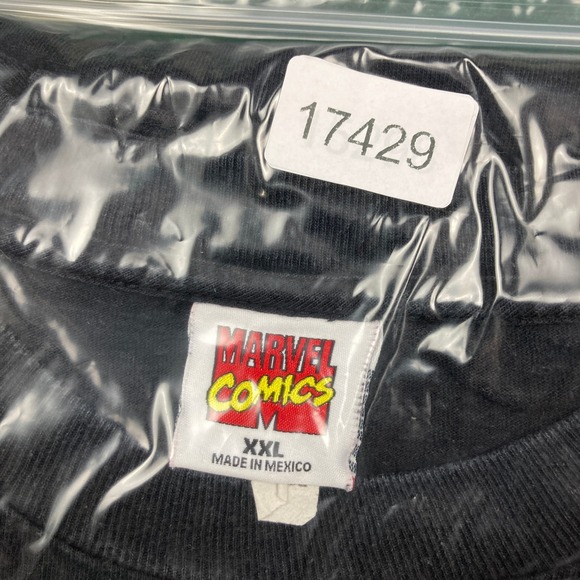 Vintage Marvel Silver Surfer Shirt Mens XXL Black 2006 Comic Book Fantastic 4 - Picture 10 of 10